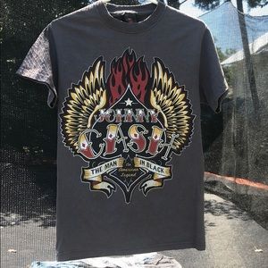 Johnny Cash The Man in Black Unisex Tee